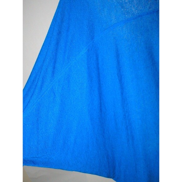 NWT Open Cardigan Jacket L Wrap New Alternative Apparel Blue Womens Linen Blend - Picture 3 of 8